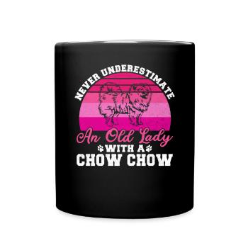 Chow Chow Gifts - Tasse einfarbig - Schwarz - Vorne