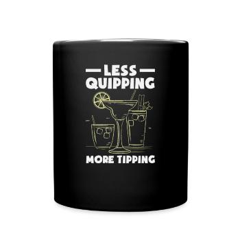 Funny Bartender Saying Bartender Gift - Full Colour Mug - black - Front