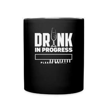 Funny Bartender Saying Bartender Gift - Full Colour Mug - black - Front