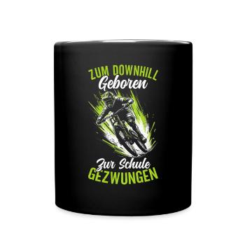 Mountain bikers Bicycle lovers Cyclists Cycling - Full Colour Mug - black - Front