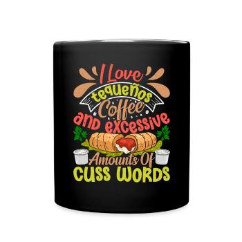 Tequenos Venezuelan - Full Colour Mug - black - Front