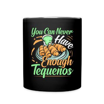 Tequenos Venezuelan - Full Colour Mug - black - Front