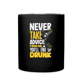 Funny Bartender Saying Bartender Gift - Full Colour Mug - black - Front