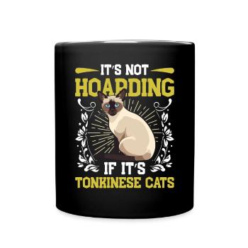 Chat tonkinois - Mug uni - noir - Devant