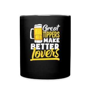 Funny Bartender Saying Bartender Gift - Full Colour Mug - black - Front