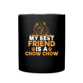 Chow Chow Gifts - Tasse einfarbig - Schwarz - Vorne