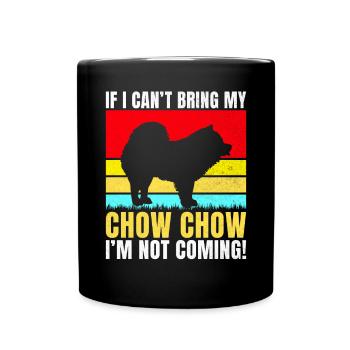 Chow Chow Gifts - Full Colour Mug - black - Front
