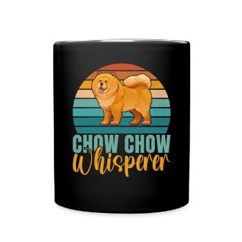 Chow Chow Gifts - Tasse einfarbig - Schwarz - Vorne