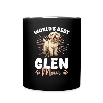 Irish Glen of Imaal Terrier La meilleure maman Glen du monde - Mug uni - noir - Devant