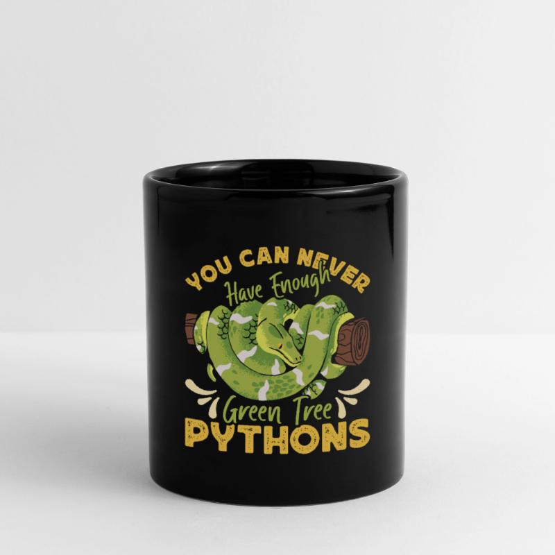 Green Tree Python Full Colour Mug