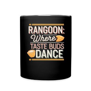 Crab Rangoon Lover American Chinese Sea Food - Full Colour Mug - black - Front