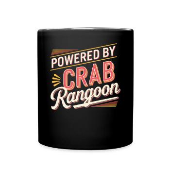 Krabben Rangun Liebhaber Amerikanisch Chinesisch Meeresfrüchte - Tasse einfarbig - Schwarz - Vorne