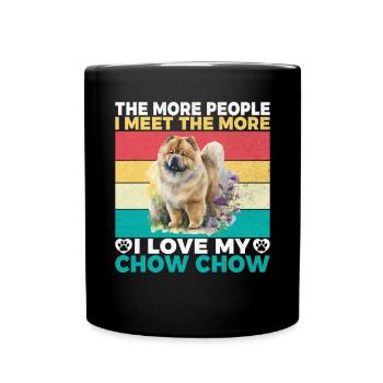 Chow Chow Gifts - Tasse einfarbig - Schwarz - Vorne