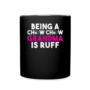 Chow Chow Gifts - Tasse einfarbig - Schwarz - Vorne