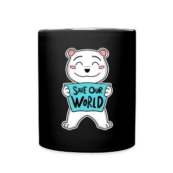 Bär Climate Climate Protection Protection - Mug uni - noir - Devant