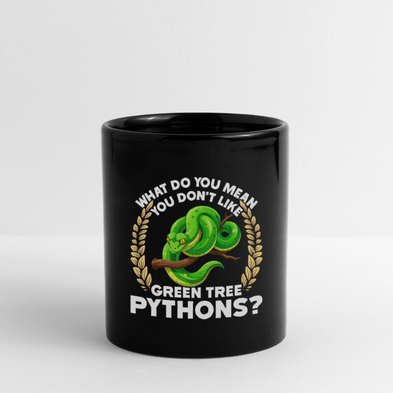 Python arborescent vert Mug uni