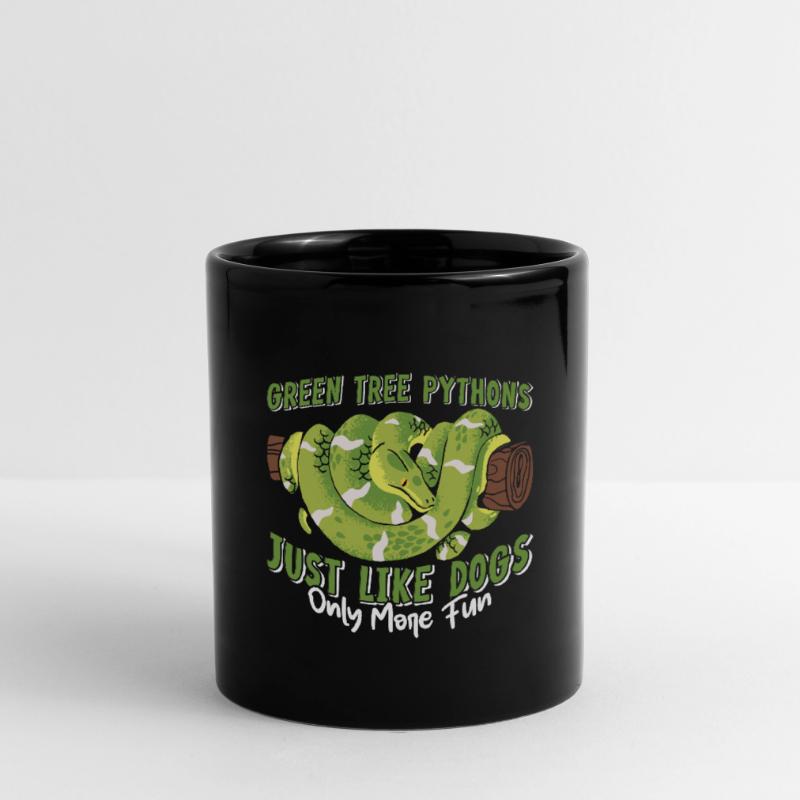 Python arborescent vert Mug uni