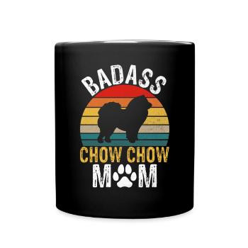 Chow Chow Gifts - Tasse einfarbig - Schwarz - Vorne