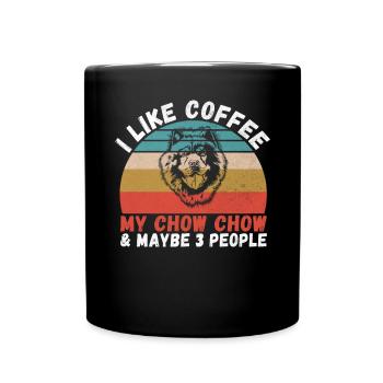 Chow Chow Gifts - Full Colour Mug - black - Front