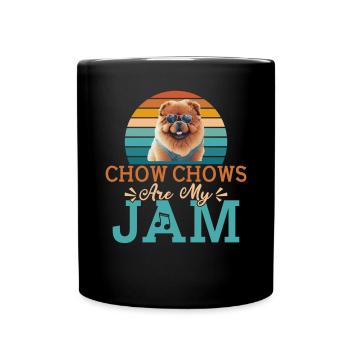 Chow Chow Gifts - Full Colour Mug - black - Front