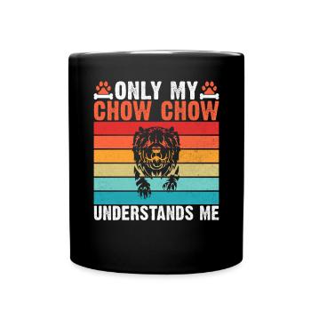 Chow Chow Gifts - Full Colour Mug - black - Front