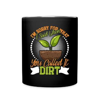 Soil Science, Naturalist - Full Colour Mug - black - Front