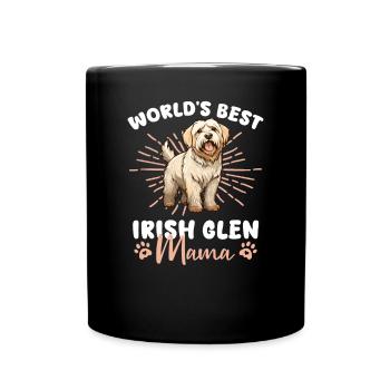 Glen irlandais d’Imaal Terrier Le meilleur Glen Mama du monde - Mug uni - noir - Devant