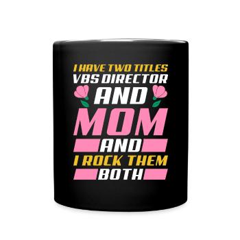 Vacation Bible School, VBS - Full Colour Mug - black - Front