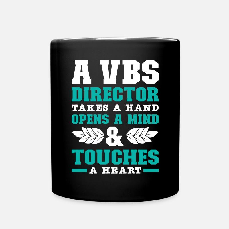 Vacation Bible School, VBS - Tasse einfarbig - Schwarz