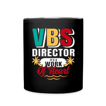 Vacation Bible School, VBS - Full Colour Mug - black - Front