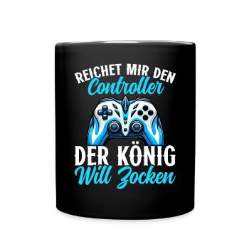 Jeux Gamer Gamer Lecteur vidéo Console PC Jeux - Mug uni - noir - Devant
