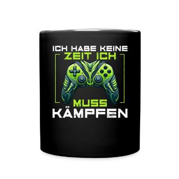 Jeux Gamer Gamer Lecteur vidéo Console PC Jeux - Mug uni - noir - Devant