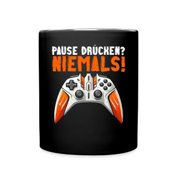 Jeux Gamer Gamer Lecteur vidéo Console PC Jeux - Mug uni - noir - Devant