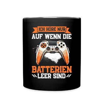 Jeux Gamer Gamer Lecteur vidéo Console PC Jeux - Mug uni - noir - Devant
