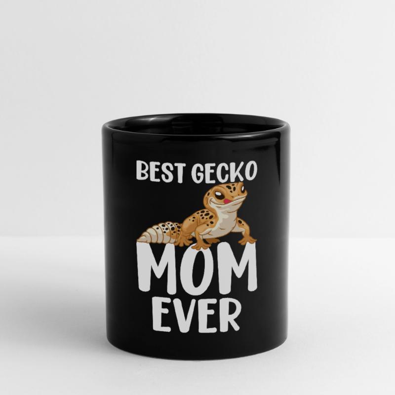 Beste Gecko-Mutter aller Zeiten Leopard-Eidechse Tasse einfarbig