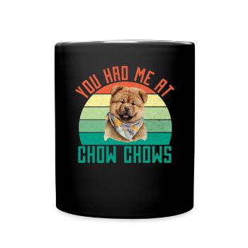 Chow Chow Gifts - Full Colour Mug - black - Front