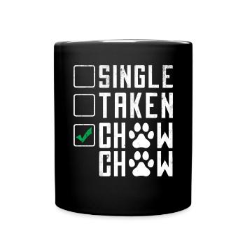 Chow Chow Gifts - Tasse einfarbig - Schwarz - Vorne