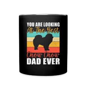 Chow Chow Gifts - Tasse einfarbig - Schwarz - Vorne