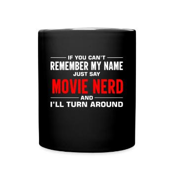 Film Cinéma Film Fan Film Nerd Cineaste - Mug uni - noir - Devant
