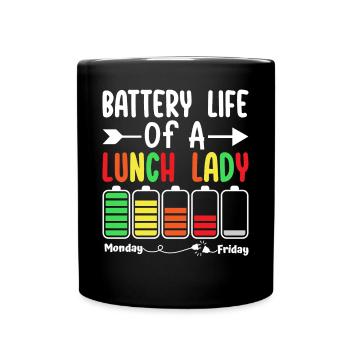 Autonomie de la batterie d’un employé dans le - Mug uni - noir - Devant