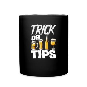 Lustiger Barkeeper Spruch Barkeeper Geschenk - Tasse einfarbig - Schwarz - Vorne