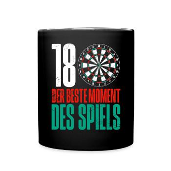 Fléchettes Jeu de fléchettes Jeu de fléchettes Jeu de fléchettes - Mug uni - noir - Devant