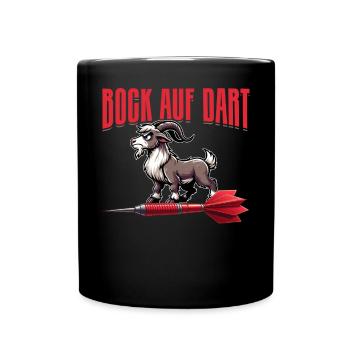 Fléchettes Jeu de fléchettes Jeu de fléchettes Jeu de fléchettes - Mug uni - noir - Devant