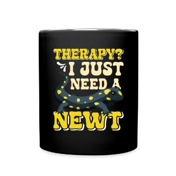 Newt - Full Colour Mug - black - Front