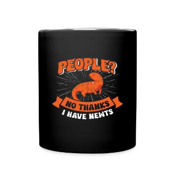 Newt - Full Colour Mug - black - Front