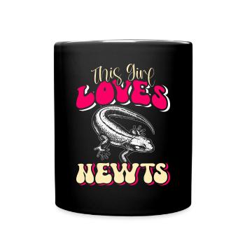 Newt - Full Colour Mug - black - Front