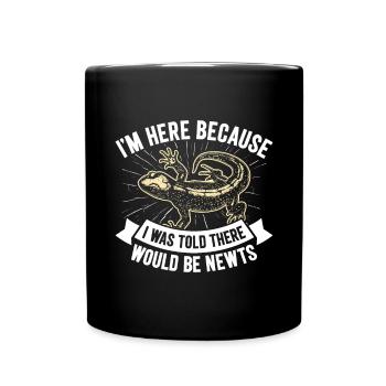 Newt - Full Colour Mug - black - Front