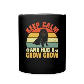 Chow Chow Gifts - Full Colour Mug - black - Front