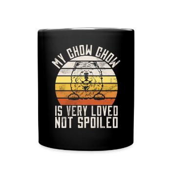 Chow Chow Gifts - Tasse einfarbig - Schwarz - Vorne