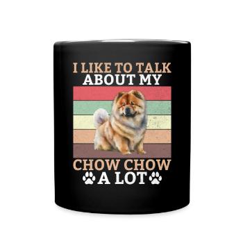 Chow Chow Gifts - Full Colour Mug - black - Front